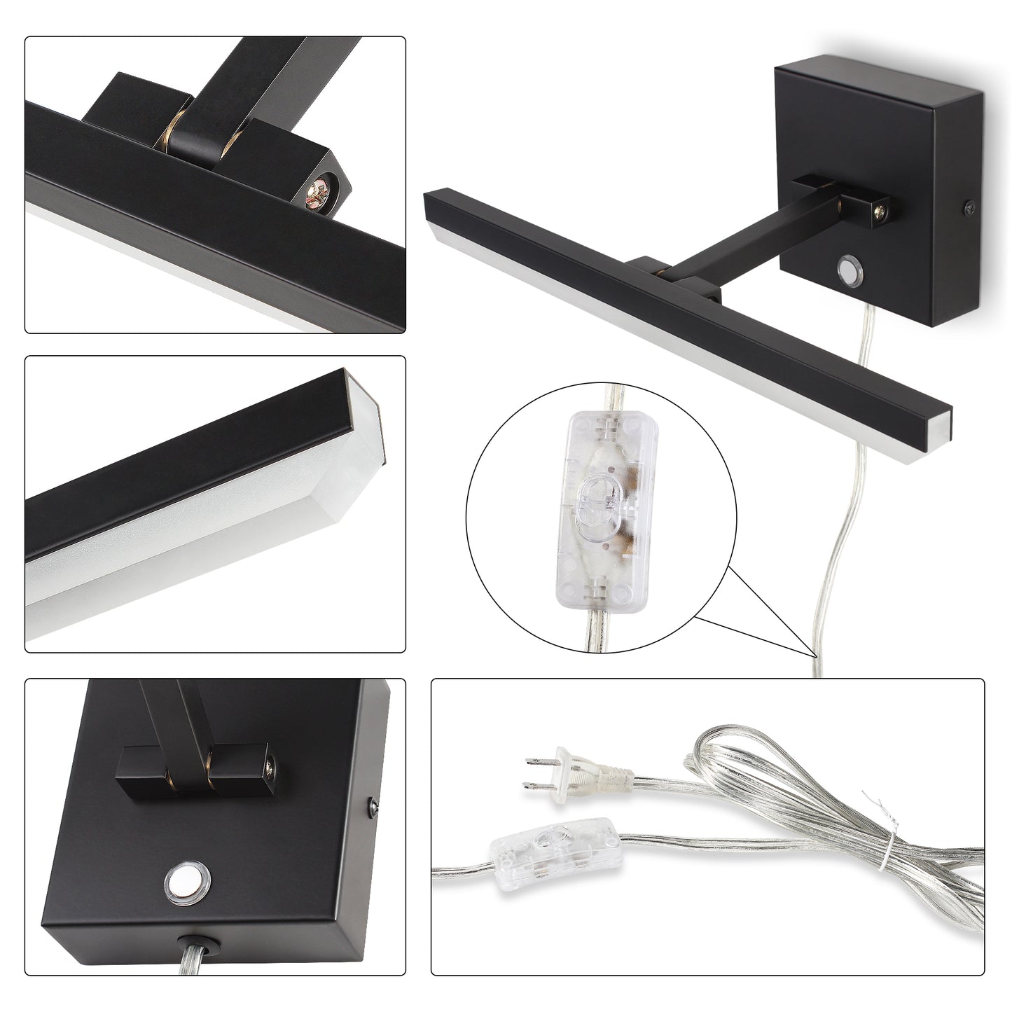 Dimmable Picture Light Mirror Light for Dressing Room Bathroom