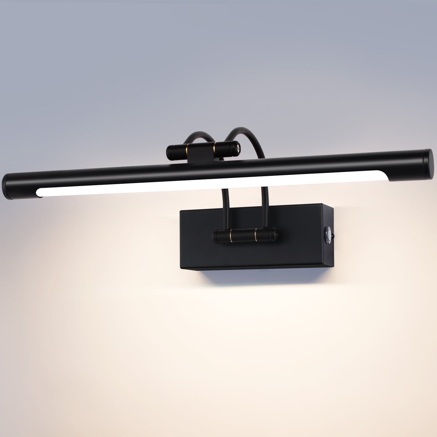 Temperature+LED Image Light Stepless with Swivel Lamp Head