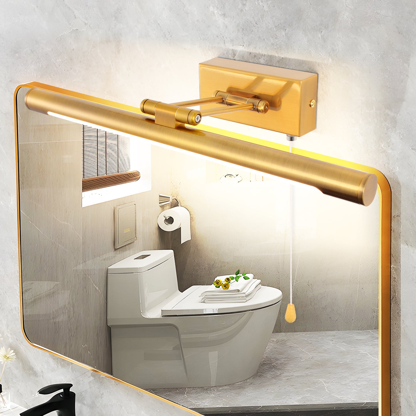 Wall Sconce Lighting 8W, Bathroom Mirror LED