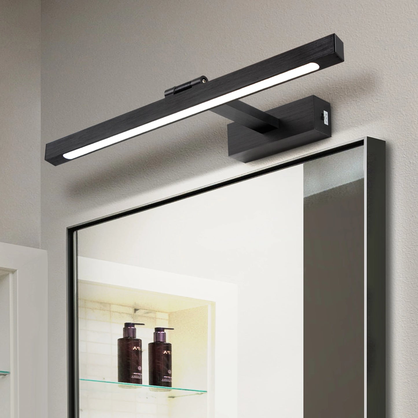 Modern Black Wall Sconce Lights with Acrylic