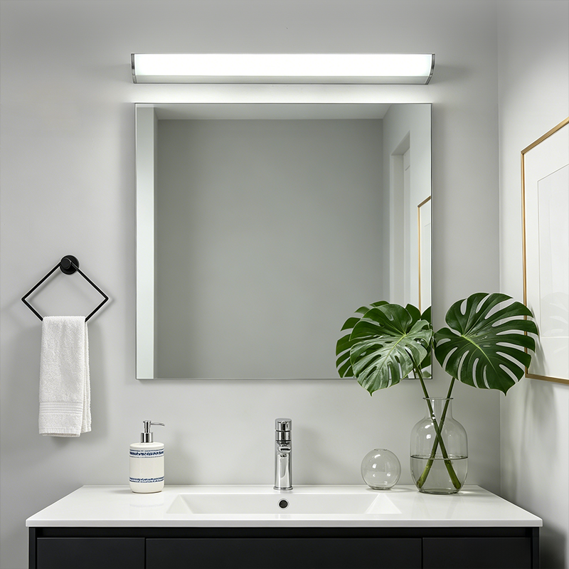 Indoor LED Aluminum Wall Light Fixture IP44 Bathroom Vanity Lamp with 6W/8W Modern Design for Hotel & Home Use