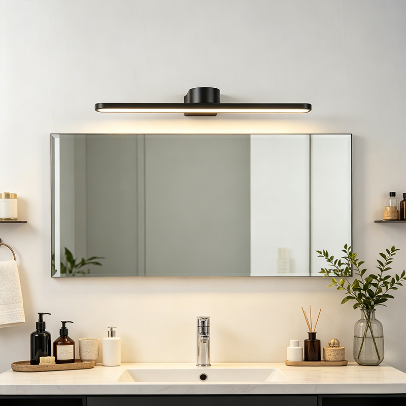 LED Modern Stainless Steel E26 Linear Wall Light for Bedroom and Living Room Sofa Background Lighting