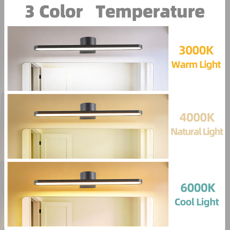 LED Modern Stainless Steel E26 Linear Wall Light for Bedroom and Living Room Sofa Background Lighting