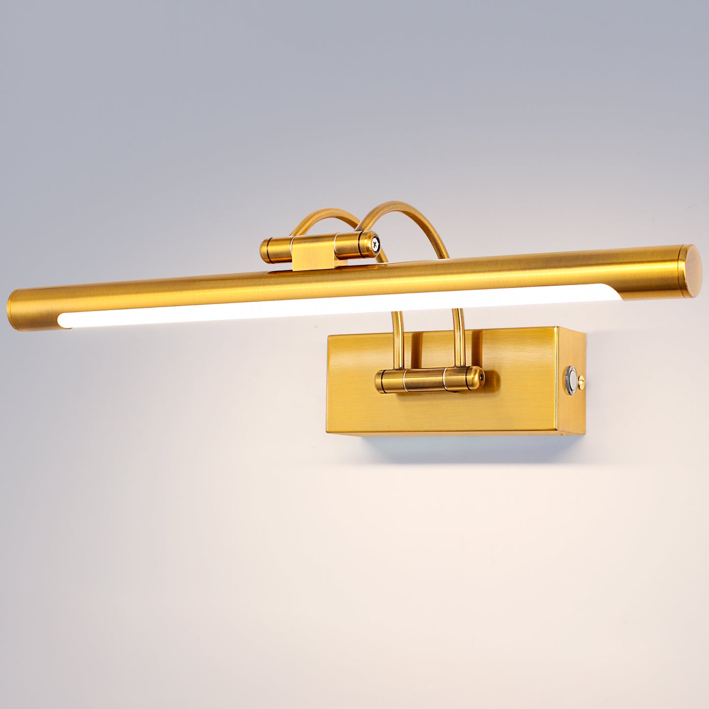 Temperature+LED Image Light Stepless with Swivel Lamp Head
