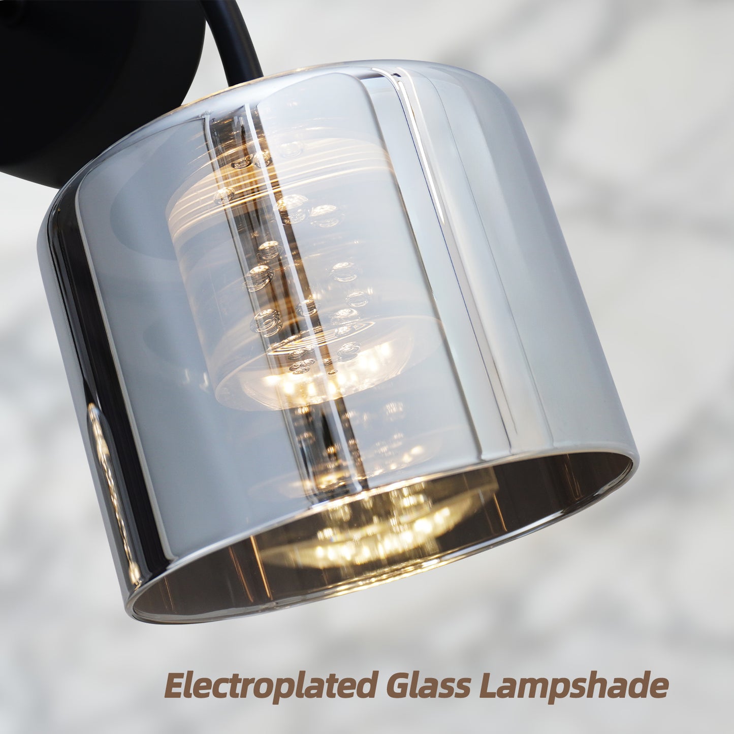 MantoLite Wall Lamp 8W 40CM LED Matte Black Picture Light LED Bathroom Mirror Lamp, 3000K+6000K Reading Lamp Light For Bed Living Room Picture Light Bedroom Lighting